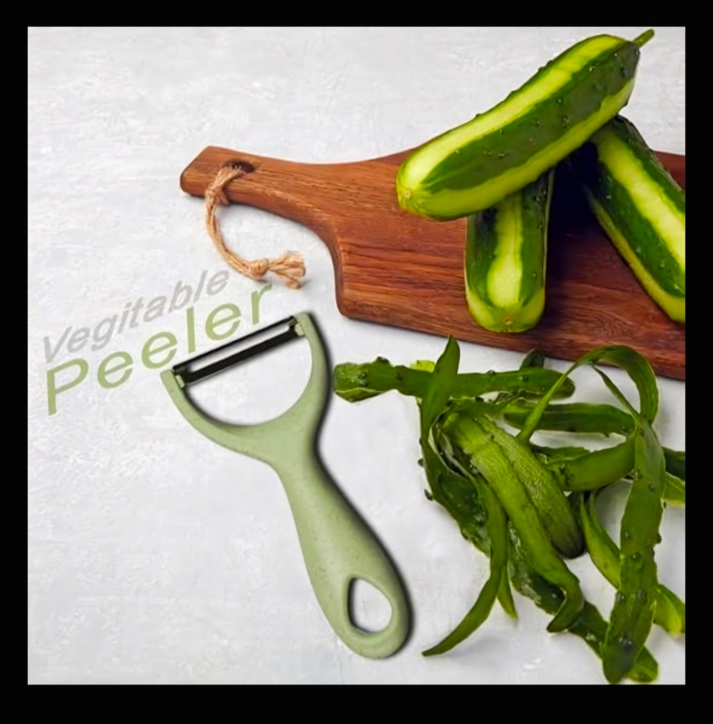 6 ps printed knife set