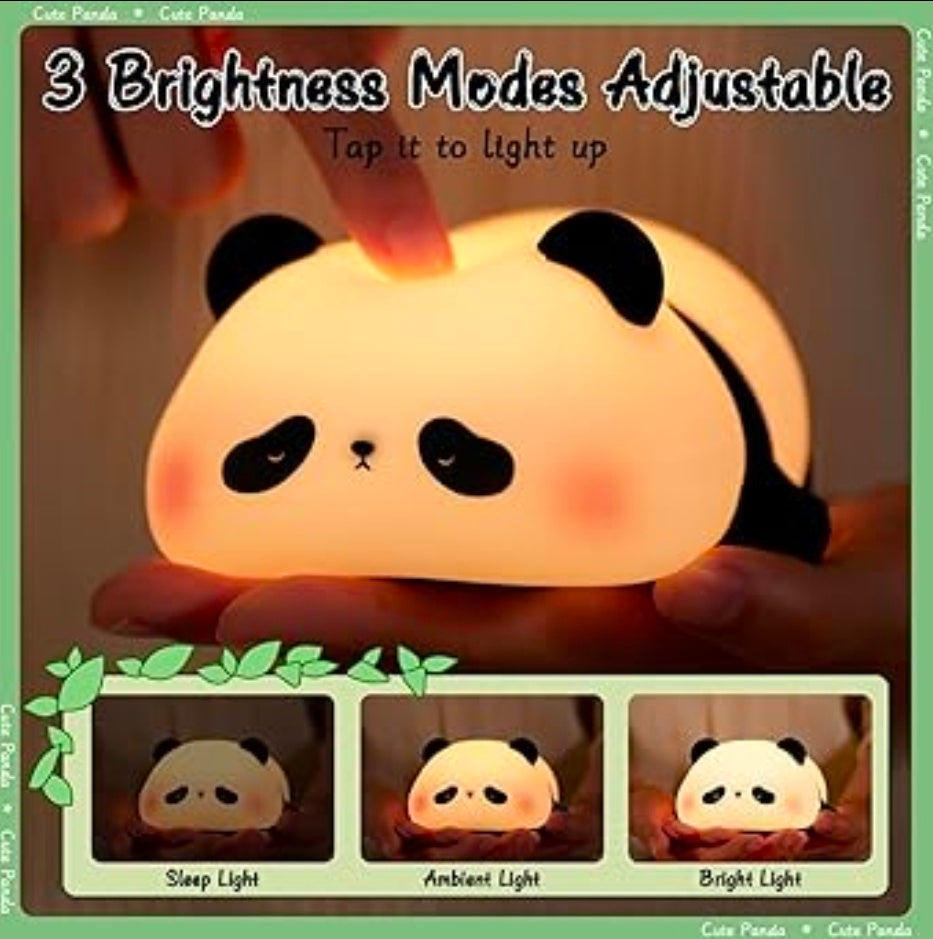 Cute Panda Night Lamp