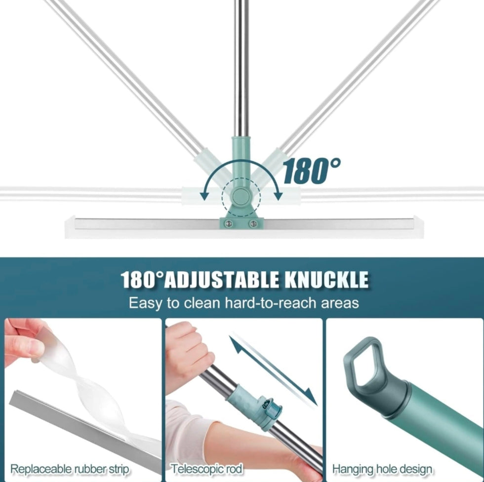 Floor wiper for Wet & Dry Cleaning – Hair, Dust & Water Remover