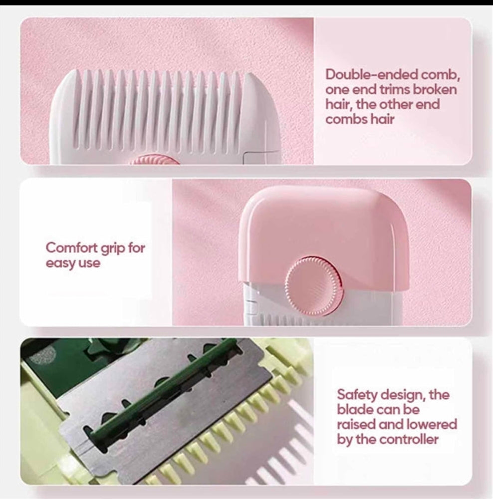 Safe Baby Hair Trimmer Comb