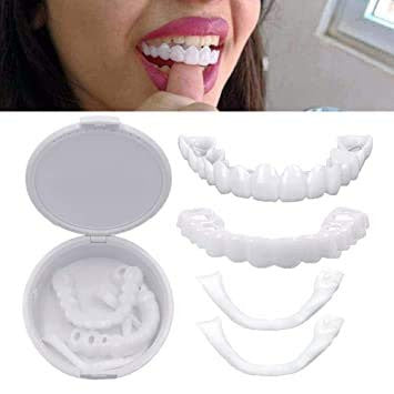 Snap On Veneers – Instant White Smile, Removable Cosmetic Teeth Cover"