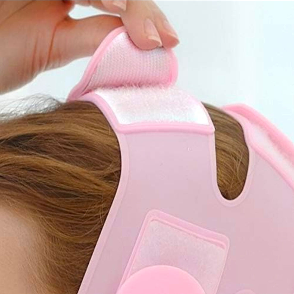 Silicone face lift up belt